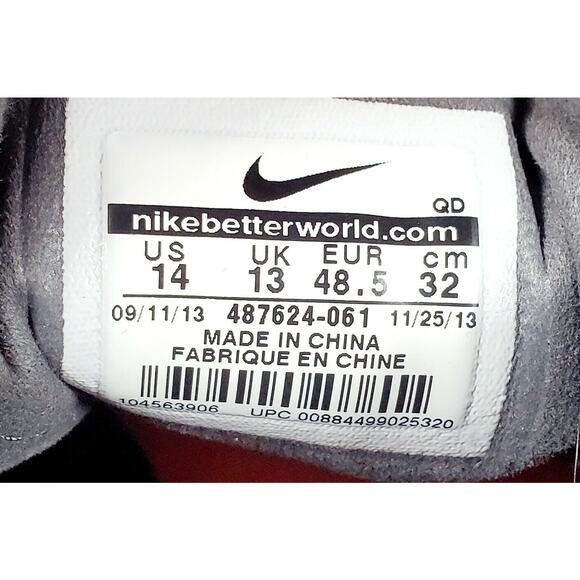 NEW! Nike Zoom JA FlyTrack &Field Running Spikes Sz 14 Black Metallic 487624 061 - Picture 7 of 7